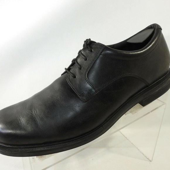 Rockport Size 13 M Black Oxfords Mens C3A A29